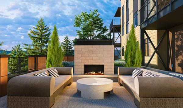 Outdoor gathering area
