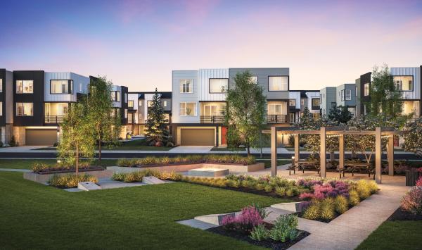 Image represents future community central park