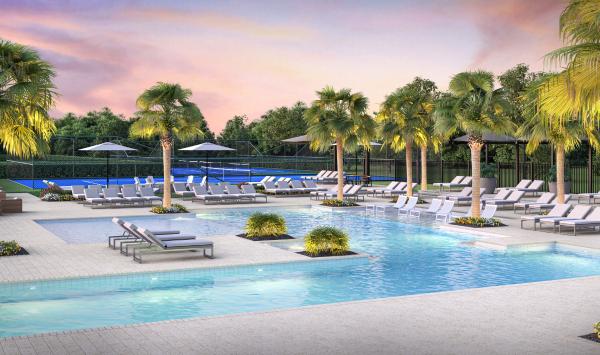 Bask in the sun at the resort-style pool