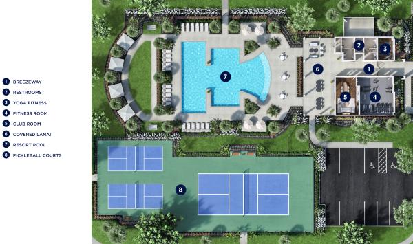 Amenity site plan