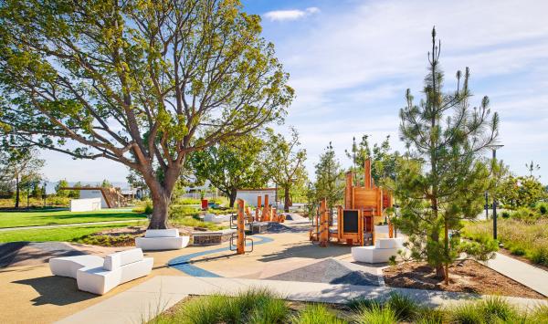 Walking paths and community parks throughout Great Park Neighborhoods