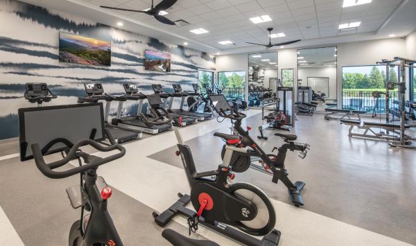 Fitness Center at the clubhouse
