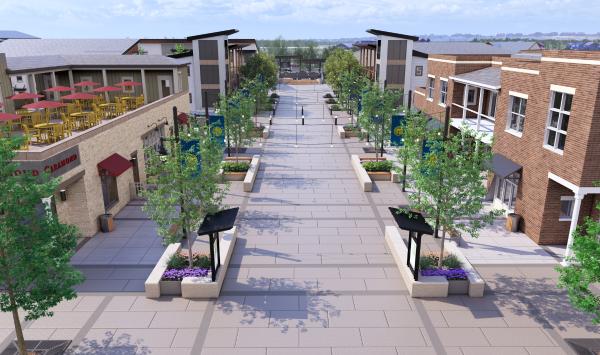 Erie Town Center Outdoor Promenade