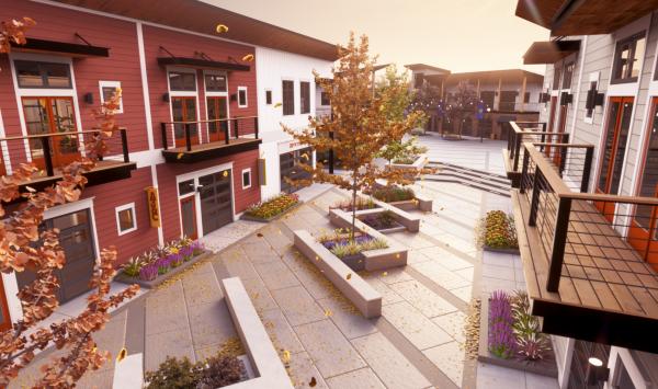 Convenient local businesses and shopping