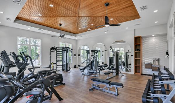 State-of-the-art fitness center