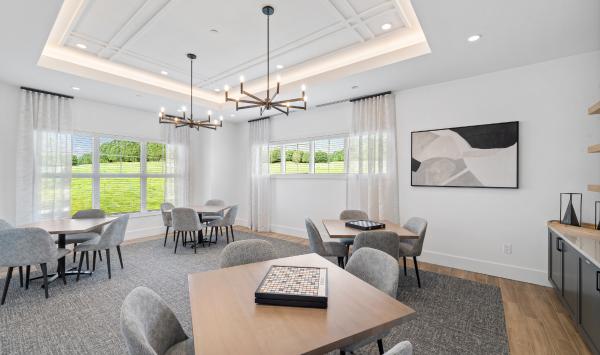 Gather for fun in the game room