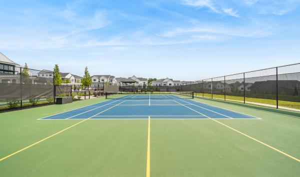 Community recreational courts provide countless outdoor games