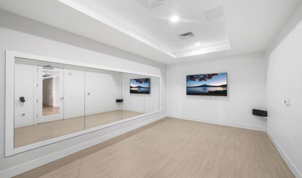 Balance mind and spirit in the serene yoga studio